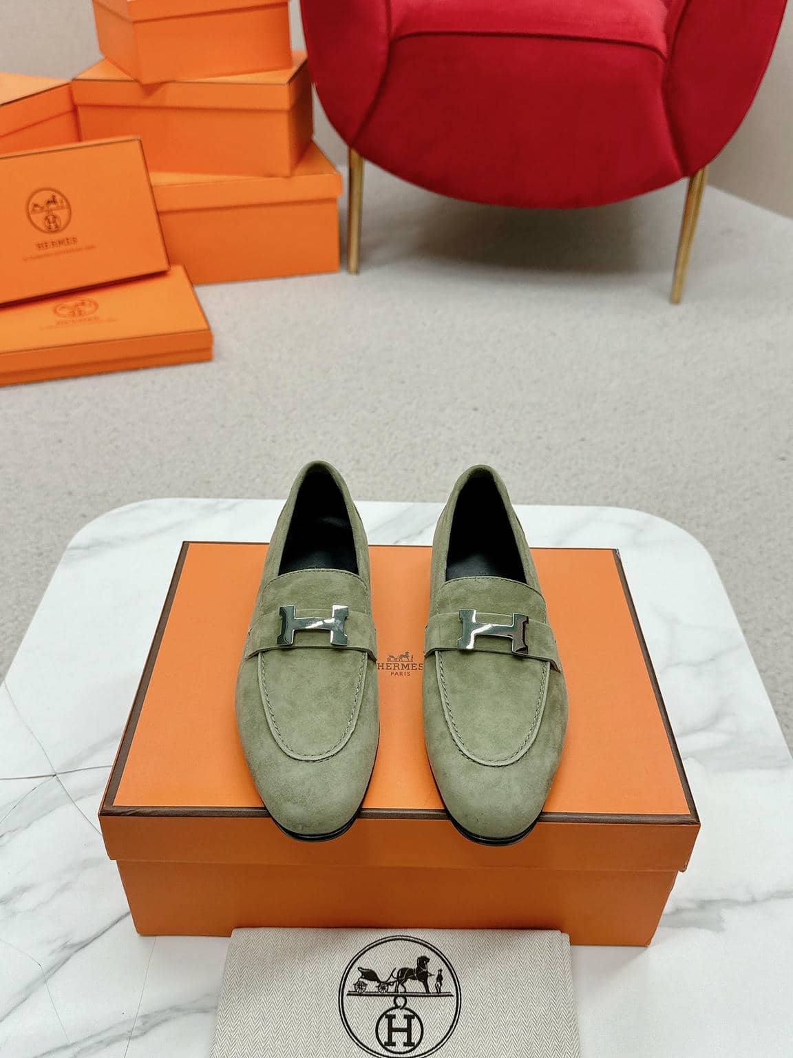 Hermes Loafer Ｈ-21